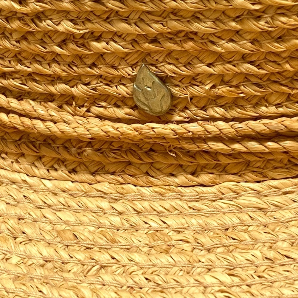 Helen Kaminski 100% Raffia Hat Turn Up/ Turn Down Brim - Picture 3 of 12